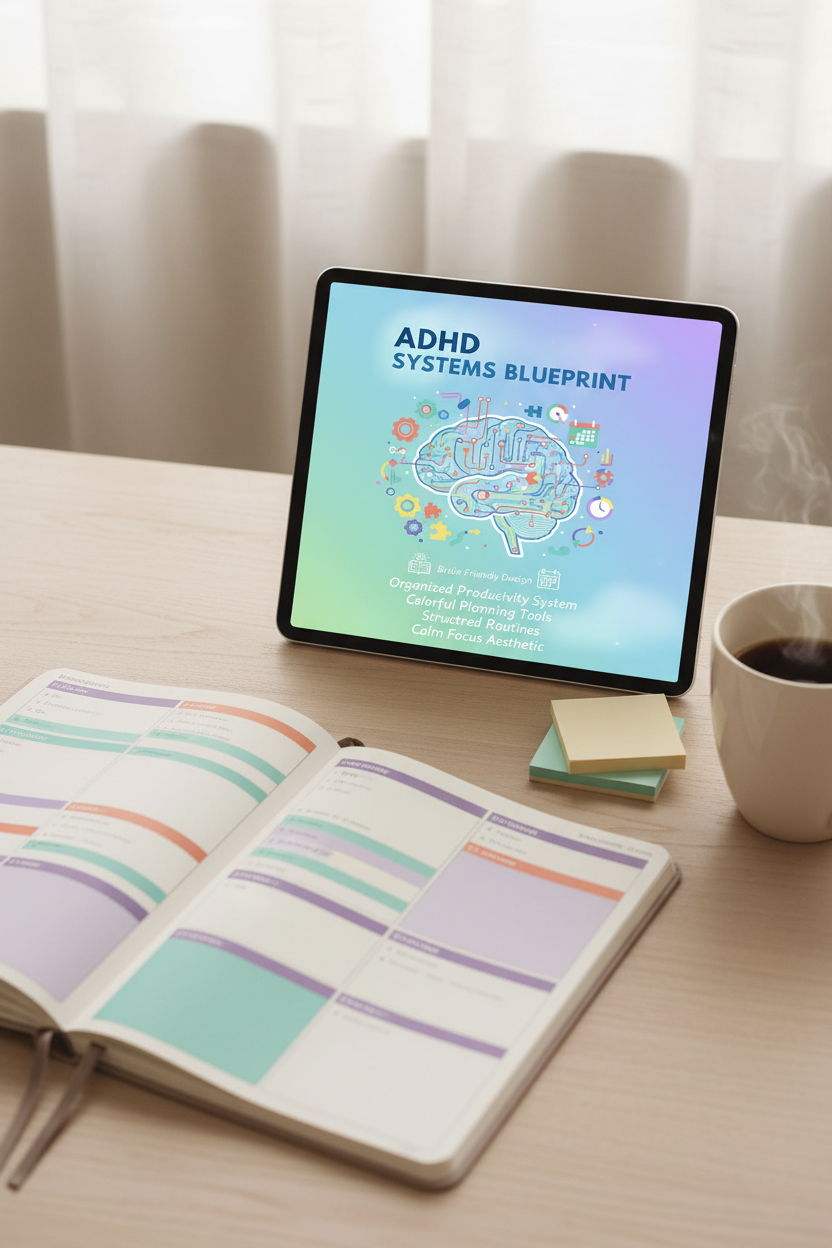 ADHD Systems Blueprint Lifestyle