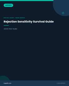 Rejection Sensitivity Survival Guide — ADHD RSD Toolkit (Instant Download PDF)