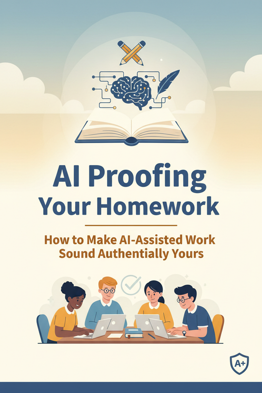 AI Proofing Your Homework Cover