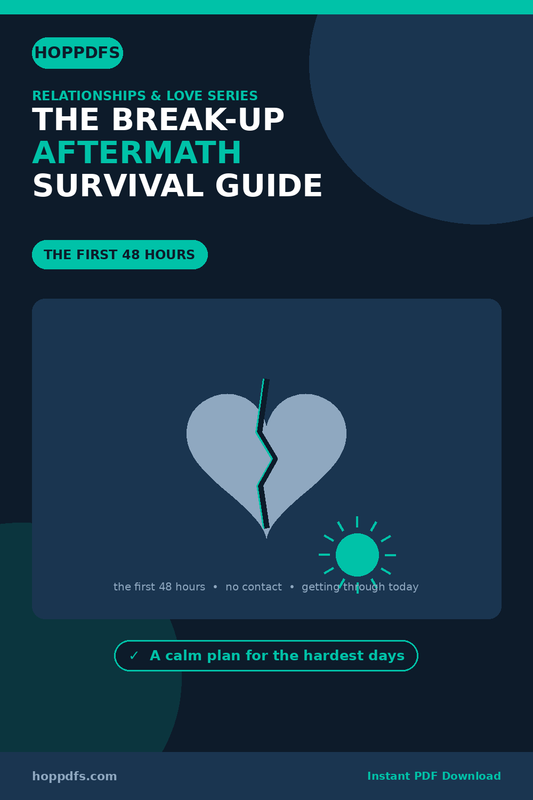 The Break-Up Aftermath Survival Guide