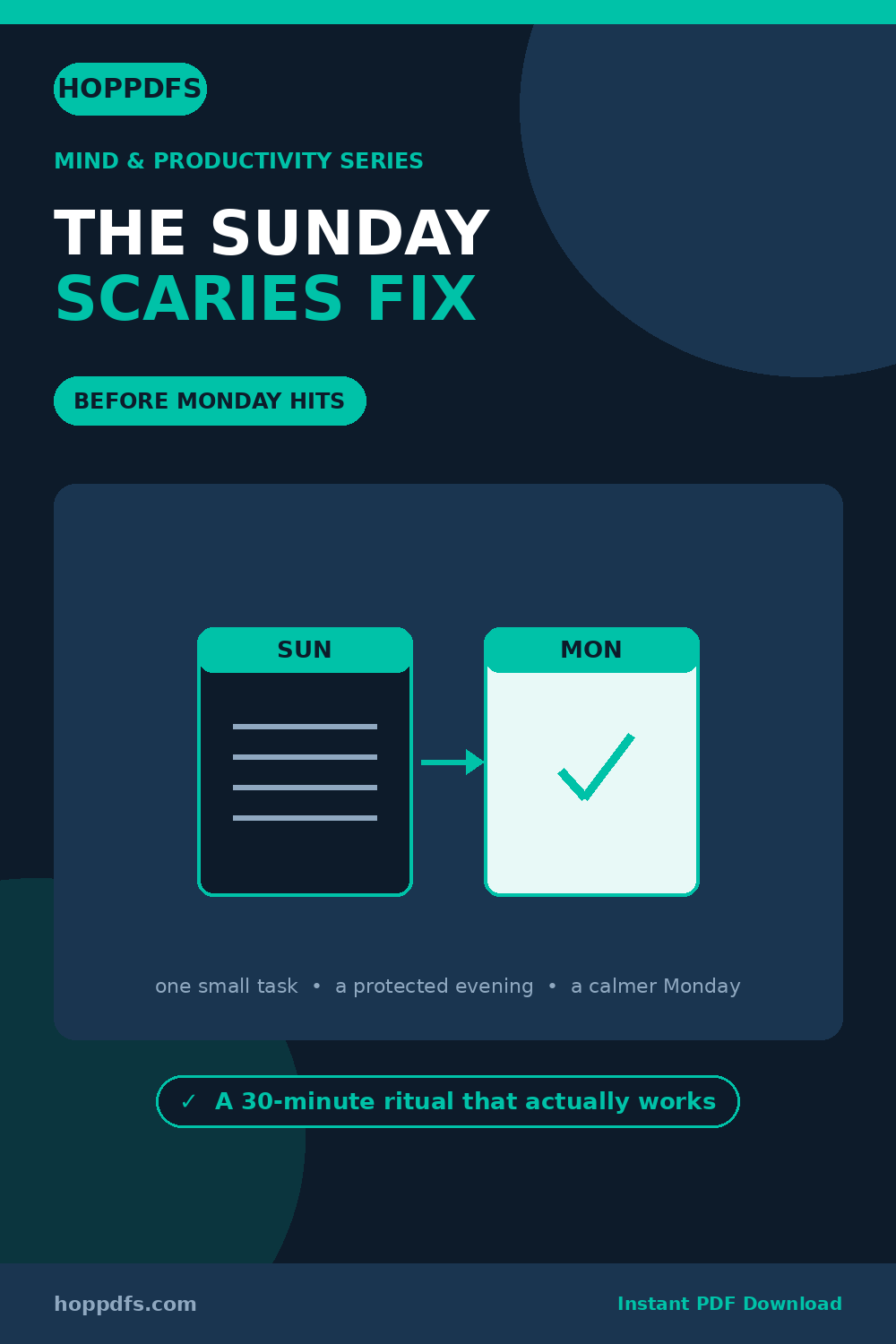 The Sunday Scaries Fix
