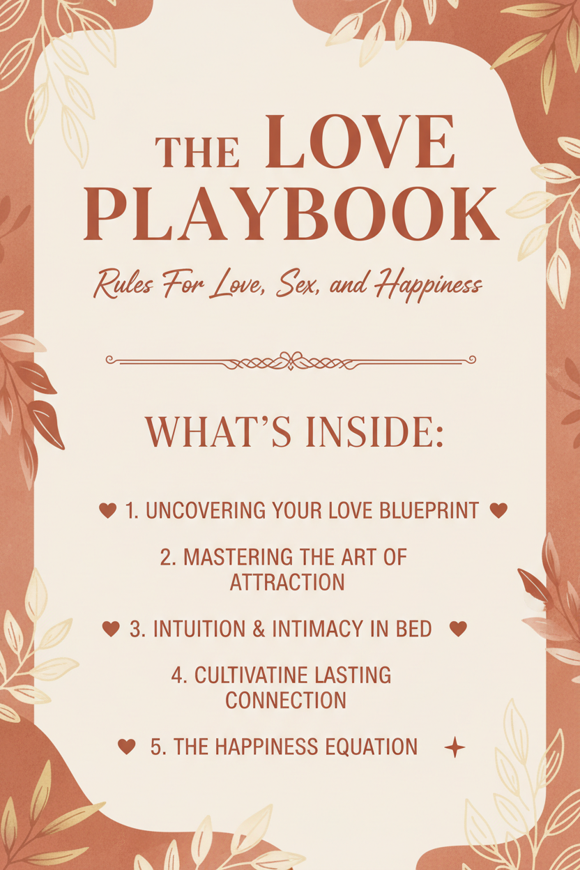 What's Inside The Love Playbook - chapter highlights graphic