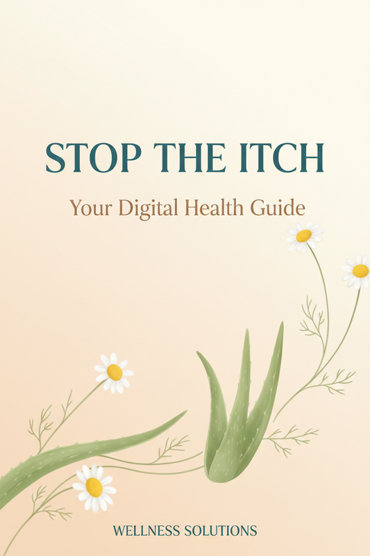Stop the Itch - Skin Relief PDF Guide Cover