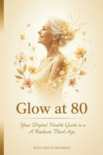 Glow at 80 - Healthy Ageing PDF Guide Cover