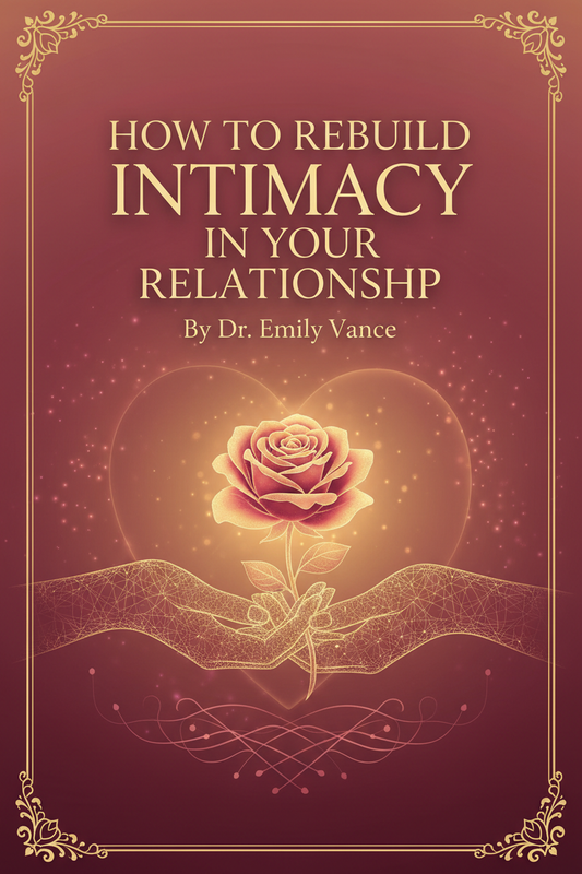 How To Rebuild Intimacy In Your Relationship eBook cover